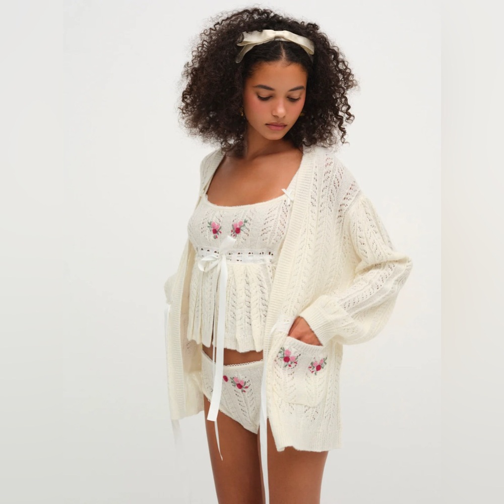 NWT For Love & Lemons Nathalie Cardigan